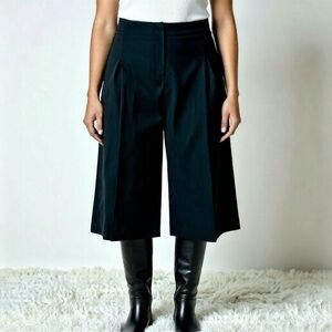 ABS by Allen Schwartz Pants Size Small Wide Leg Crop Trousers Stretch